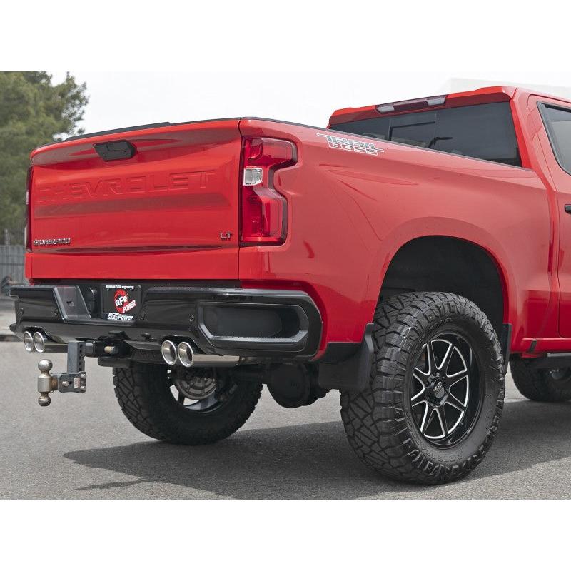 aFe Vulcan Series 3in 304SS DPF-Back 20-21 GM Trucks L6-3.0L (td) LM2 - Dual Polished Tip-SR1 Performance