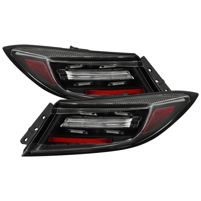 Spyder Apex 22-24 Toyota GR86/BRZ Full LED Tail Lights - Black (ALT-YD-TGR8622-SEQGR-BK)-SR1 Performance