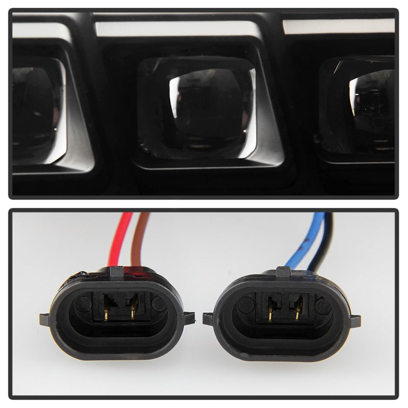 Spyder 16-20 Toyota Tacoma LED Model Only High-Power LED Headlights - Black PRO-YD-TT16LEDAP-BK-SR1 Performance