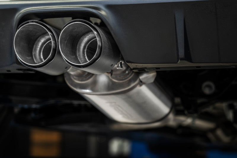 MBRP 2023 Toyota Corolla GR 1.6L T304 SS 3in Cat-Back Dual Center Rear w/ Carbon Fiber Tips-SR1 Performance