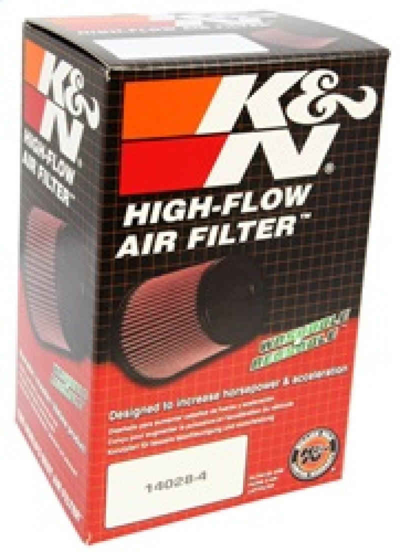 K&N Filter Universal Rubber Filter - Round Straight - Angled Flange for 81-82 Honda ATC250R 250-SR1 Performance