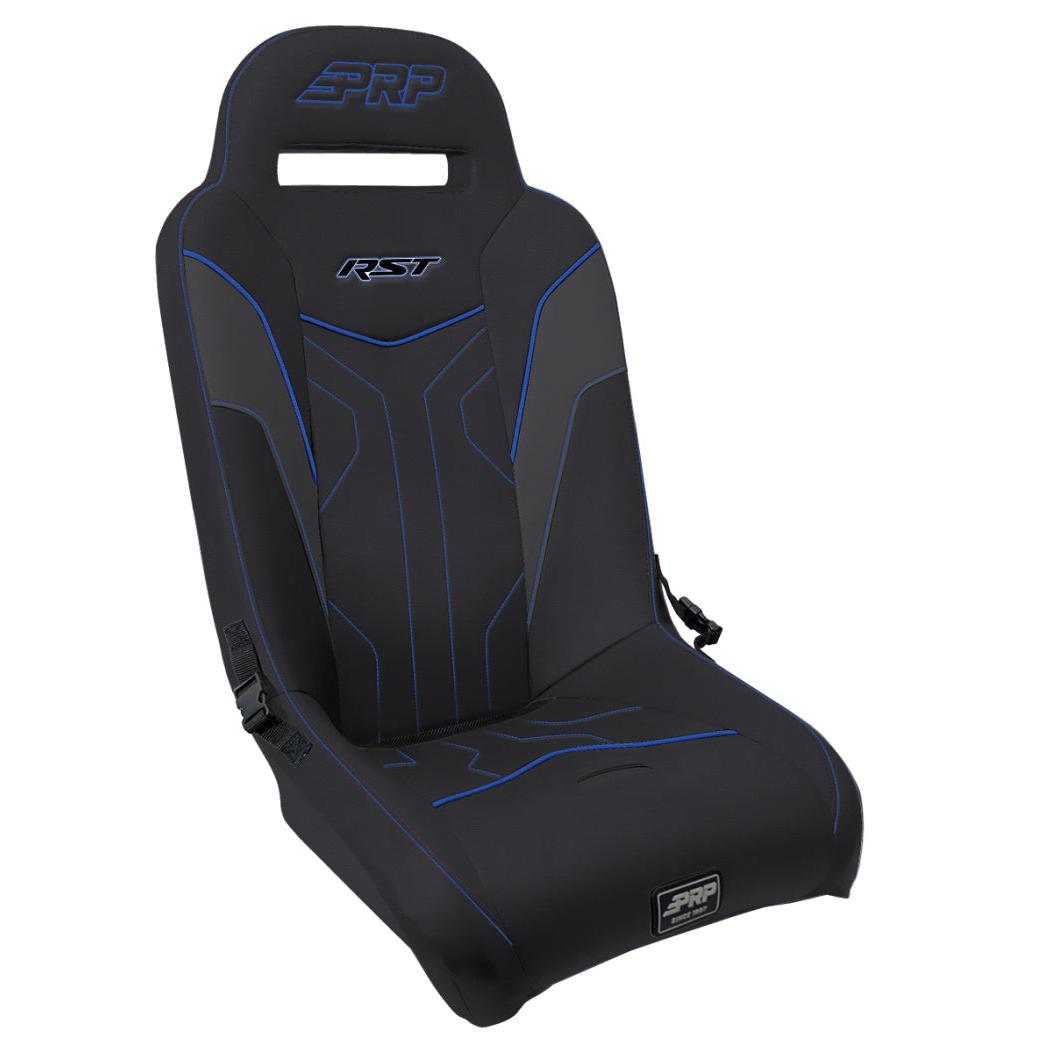PRP Polaris RZR PRO XP/PRO R/Turbo R RST Suspension Seat- Black/Blue-SR1 Performance