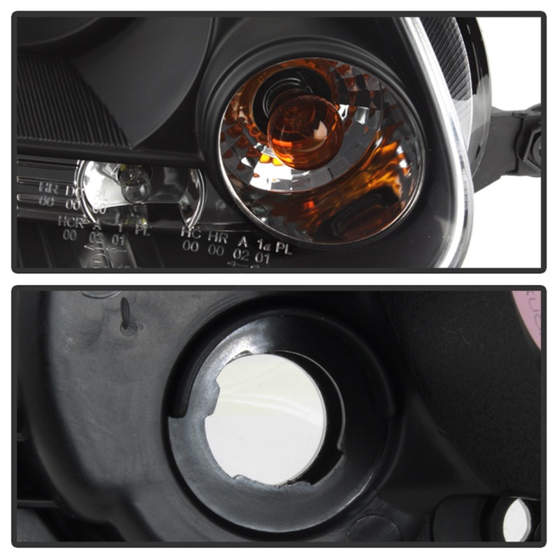 Spyder Volkswagen GTI 06-09/Jetta 06-09 Halogen Model Only - LED Halo DRL Black PRO-YD-VG06-HL-BK-SR1 Performance