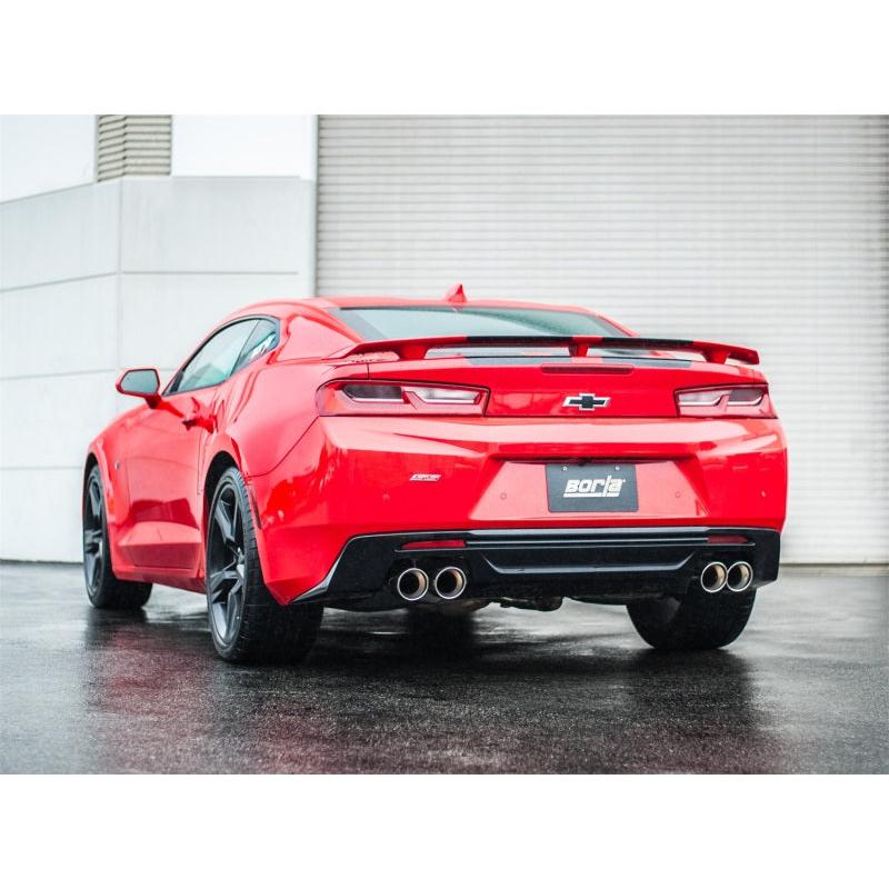 Borla 16 Chevy Camaro 6.2L Atak Rear Section Exhaust w/o Dual Mode Valves-SR1 Performance