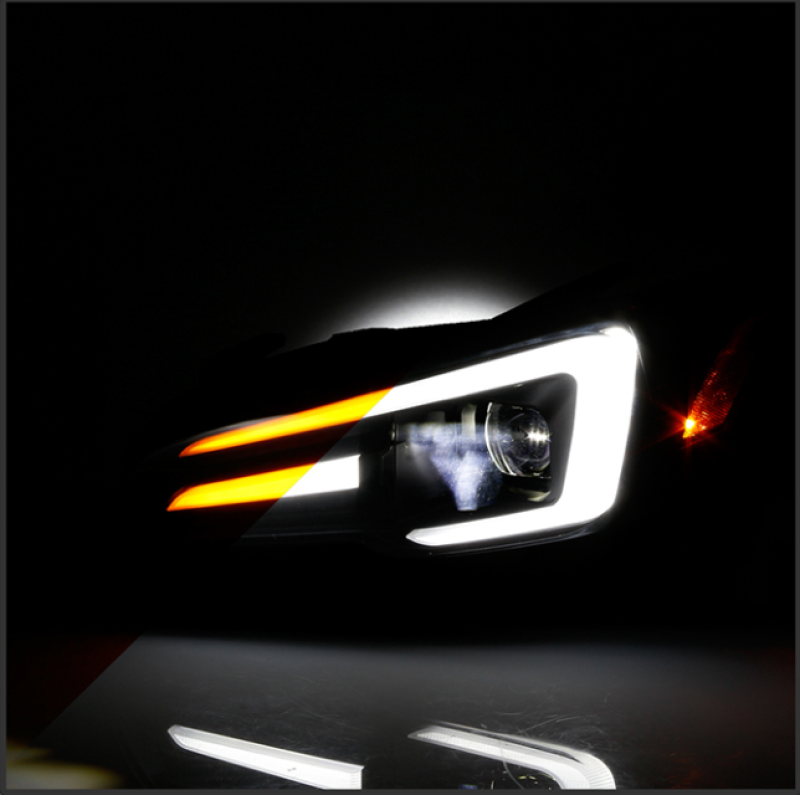 Spyder Subaru Impreza WRX 15-20 LED High-Power LED Headlights-Black PRO-YD-SWRX15LEDAP-SBSEQ-BK-SR1 Performance