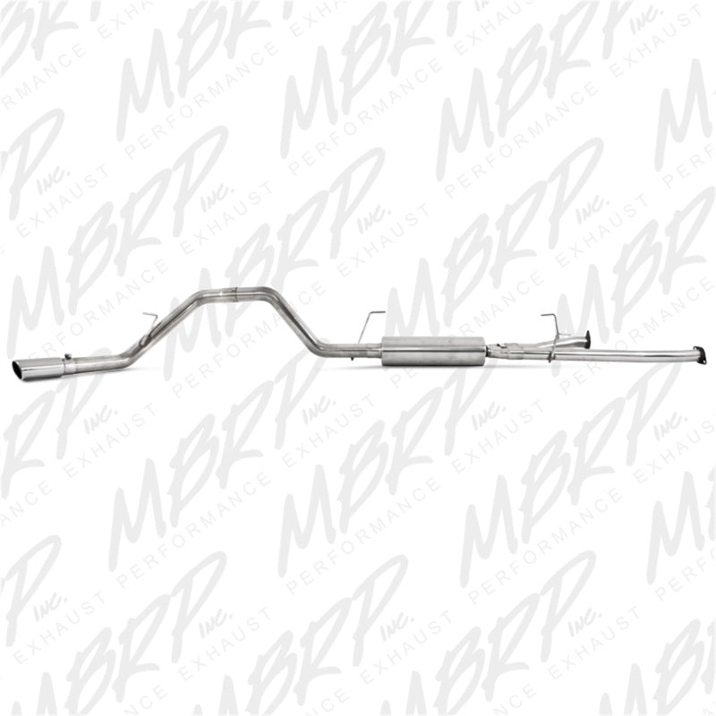 MBRP 2009-2010 Toyota Tundra 5.7L EC-Std. & SB/CC-SB Cat Back Single Side-SR1 Performance