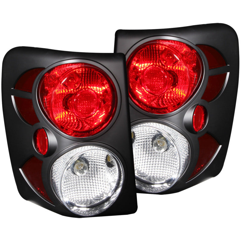 ANZO 1999-2003 Jeep Grand Cherokee Taillights Black-SR1 Performance