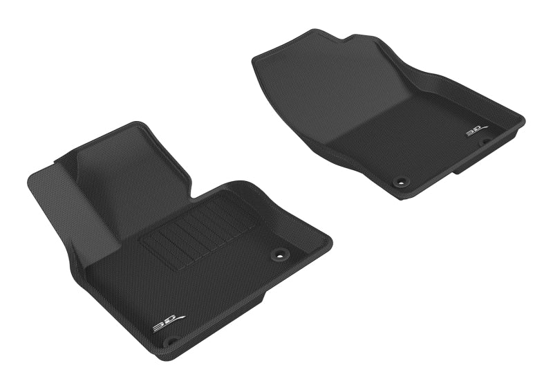 3D MAXpider 2017-2020 Mazda CX-5 Kagu 1st Row Floormat - Black-SR1 Performance