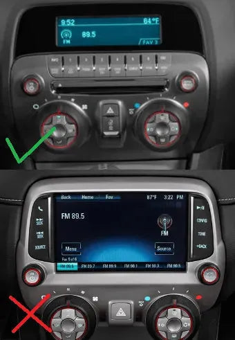 Carbon Fiber Multimedia Radio Trim Cover for 2010-2015 Chevy Camaro - carbonaddons Carbon Fiber Parts, Accessories, Upgrades, Mods