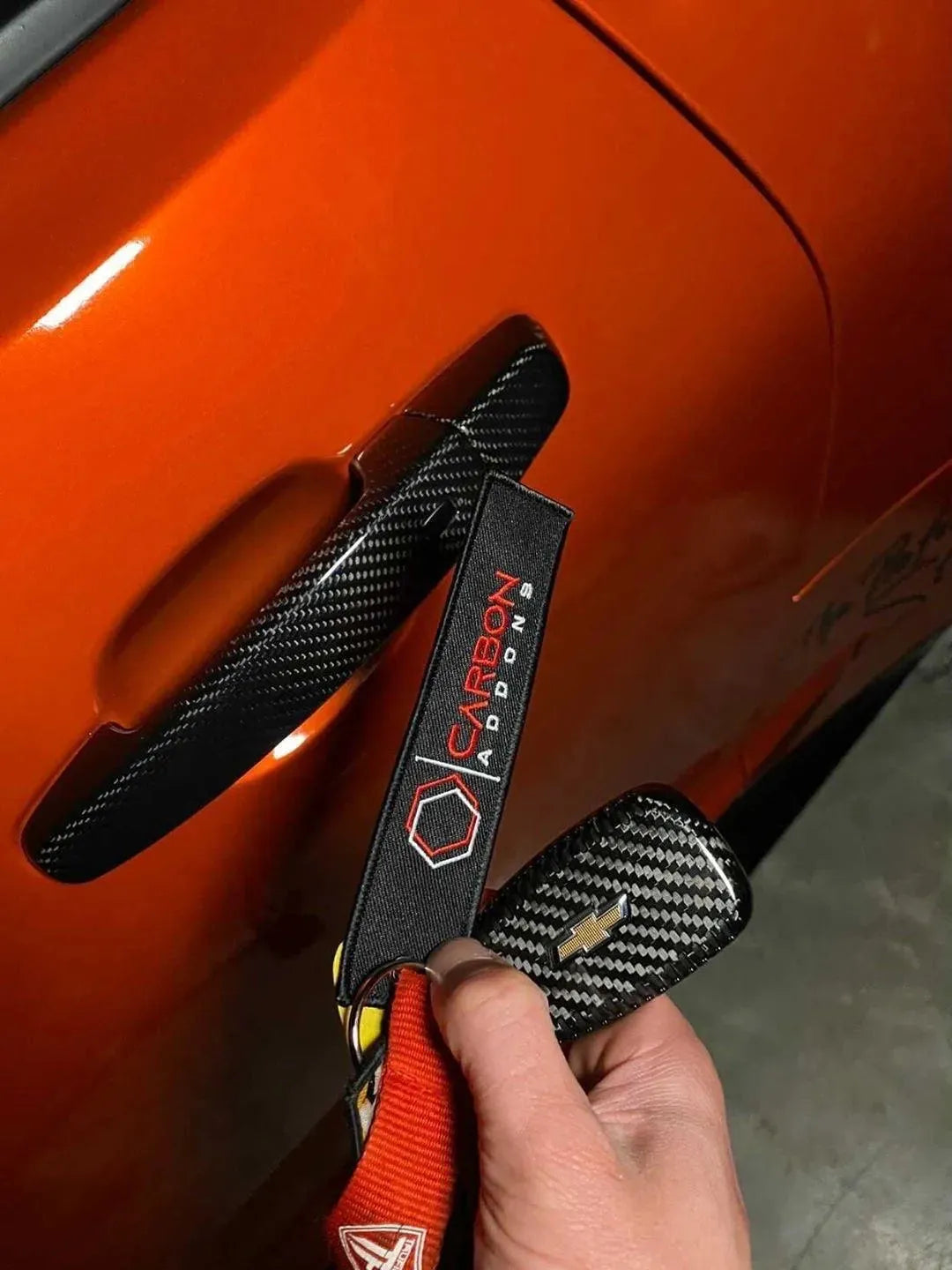 Carbonaddons Jet Tag Keychain - carbonaddons Carbon Fiber Parts, Accessories, Upgrades, Mods