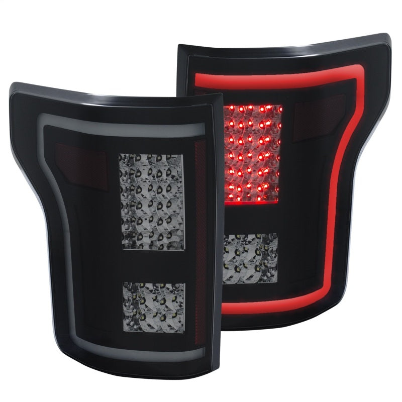 ANZO 2015-2017 Ford F-150 LED Taillights Smoke-SR1 Performance