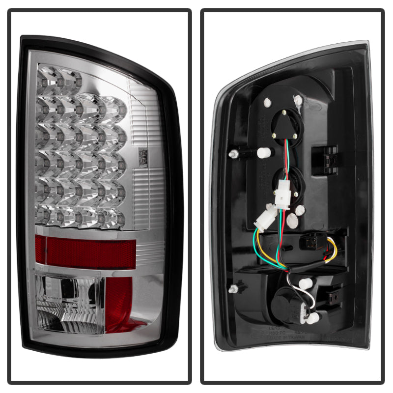 Spyder Dodge Ram 02-06 1500/Ram 2500/3500 03-06 LED Tail Light Chrome ALT-YD-DRAM02-LED-C-SR1 Performance