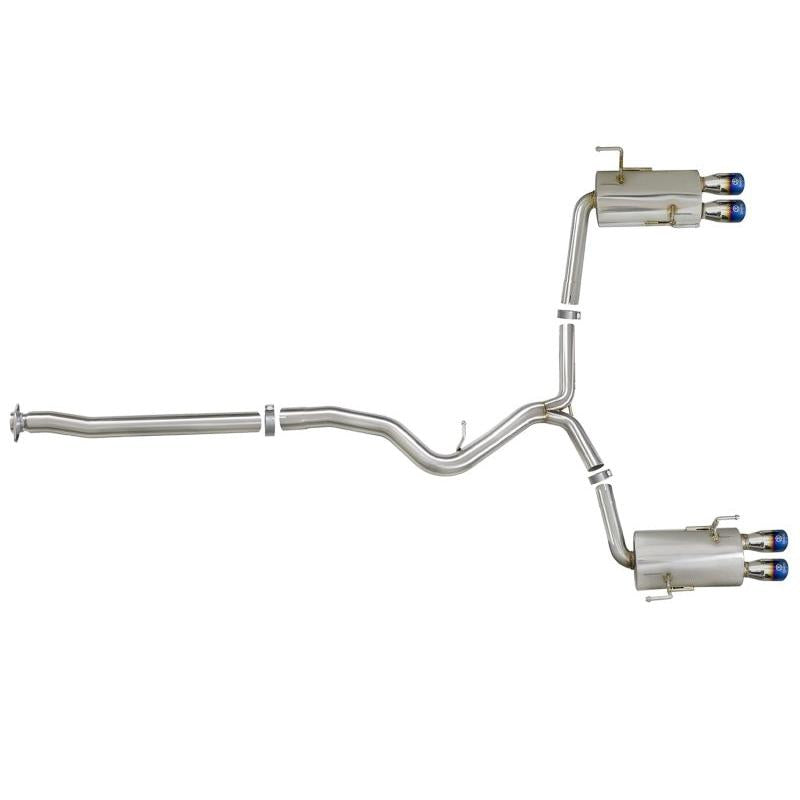 aFe Takeda 3in 304 SS Cat-Back Exhaust System 15-18 Subaru WRX/WRX STI H4-2.0/2.5L (t)-SR1 Performance