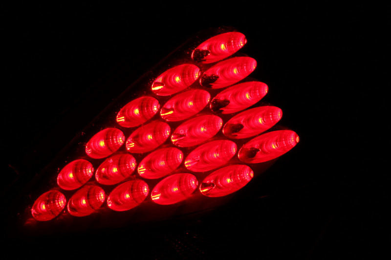ANZO 2003-2005 Nissan 350Z LED Taillights Black-SR1 Performance