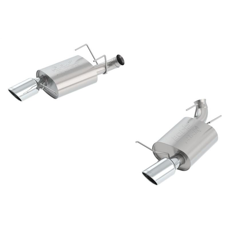 Borla 13-14 Mustang GT/Boss 302 5.0L V8 RWD Single Split Rr Exit ATAK Exhaust (rear section only)-SR1 Performance