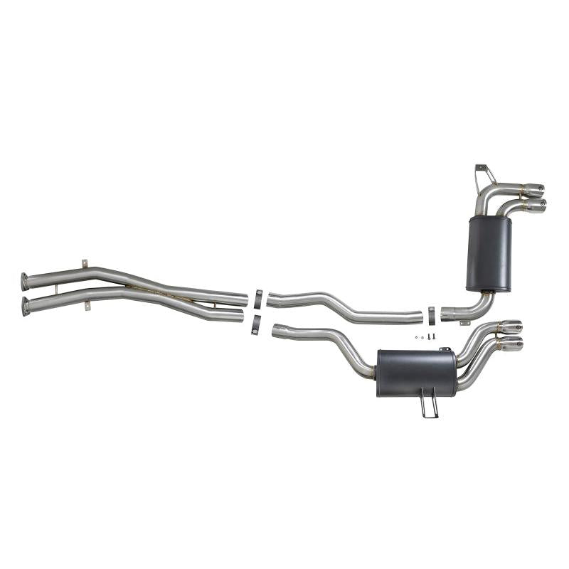 aFe MACH Force-Xp 2.5in 304 SS Cat-Back Exhaust w/ Polished Tips 01-06 BMW M3-SR1 Performance