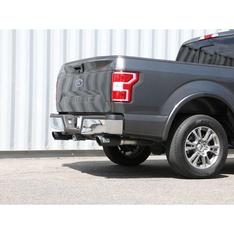 aFe Vulcan Series 3in 304SS Cat-Back w/ Black Tips 15-20 Ford F-150 V6 2.7L/35L(tt) / V8 5.0L-SR1 Performance