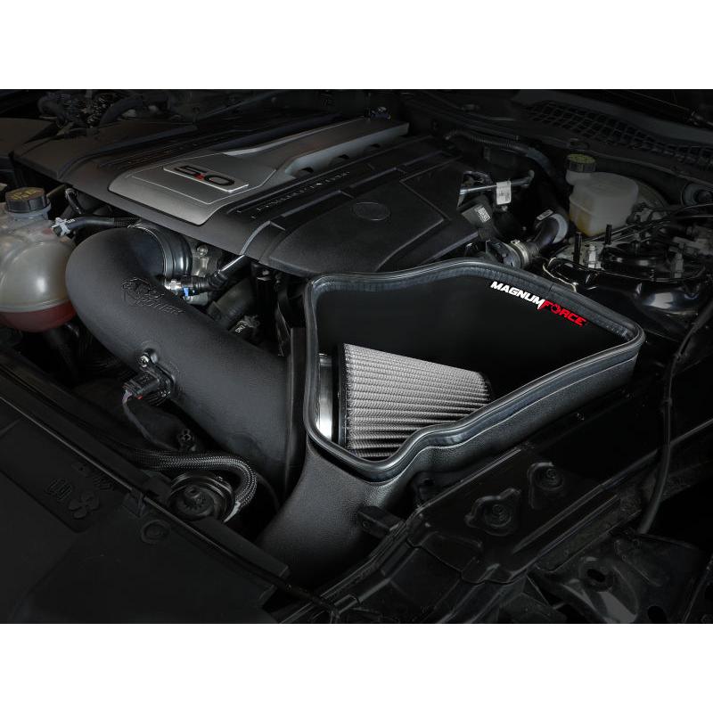 AFe Magnum FORCE Stage-2 Cold Air Intake System w/Pro Dry S Media 18-19 Ford Mustang GT-SR1 Performance