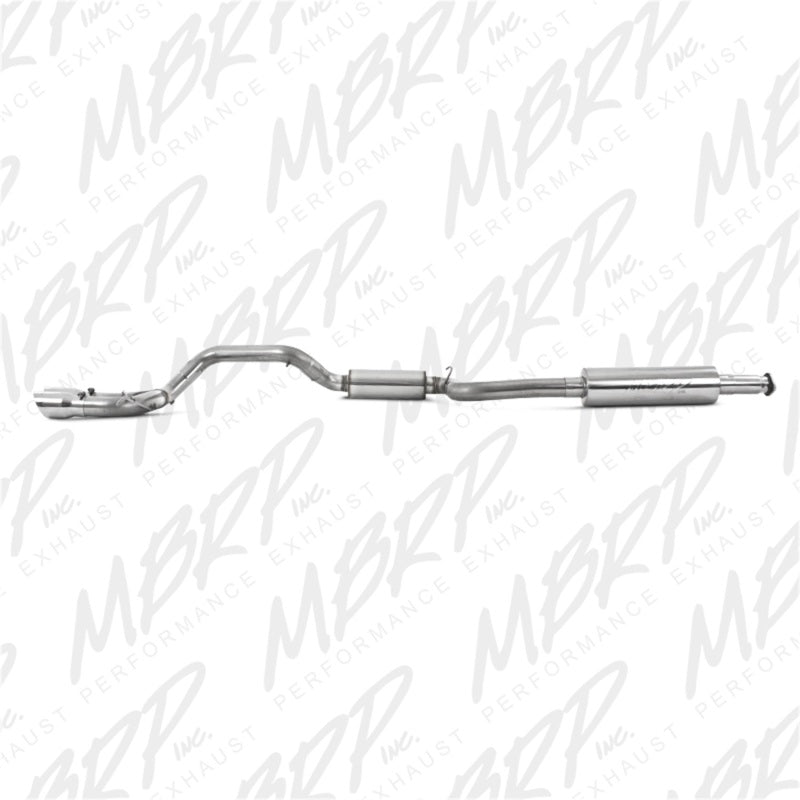 MBRP 13-14 Ford Focus ST 2.0L EcoBoost Dual Center Outlet T409 3in Cat Back-SR1 Performance
