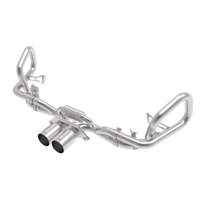 afe 14-16 Porsche 911 GT3 991.1 H6 3.8L MACH Force-Xp 304 SS Cat-Back Exhaust System w/ Brushed Tips-SR1 Performance