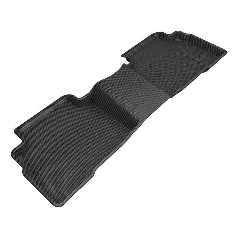 3D MAXpider 2023 Kia Sportage Hybrid Kagu 2nd Row Floormat - Black-SR1 Performance