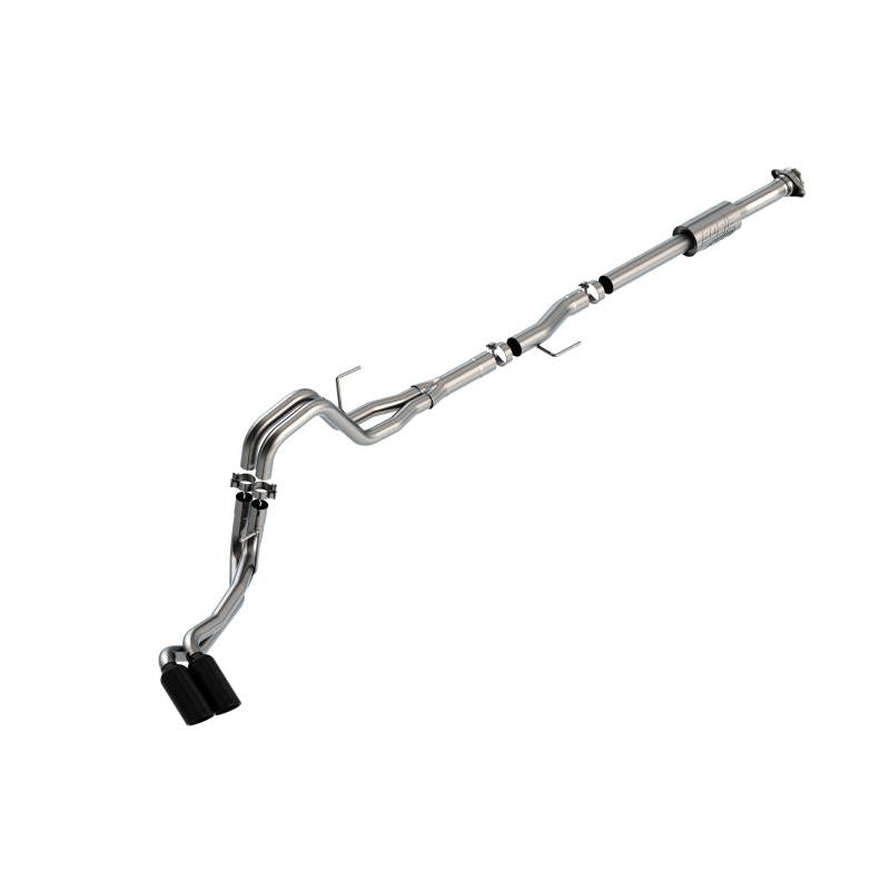 Borla F-150 2021 2.7L/3.5L 4dr CC SB EC STB Lari/King R/Plinum/LTD 3/2.25 DSE CB AK BLK CHR Tips-SR1 Performance