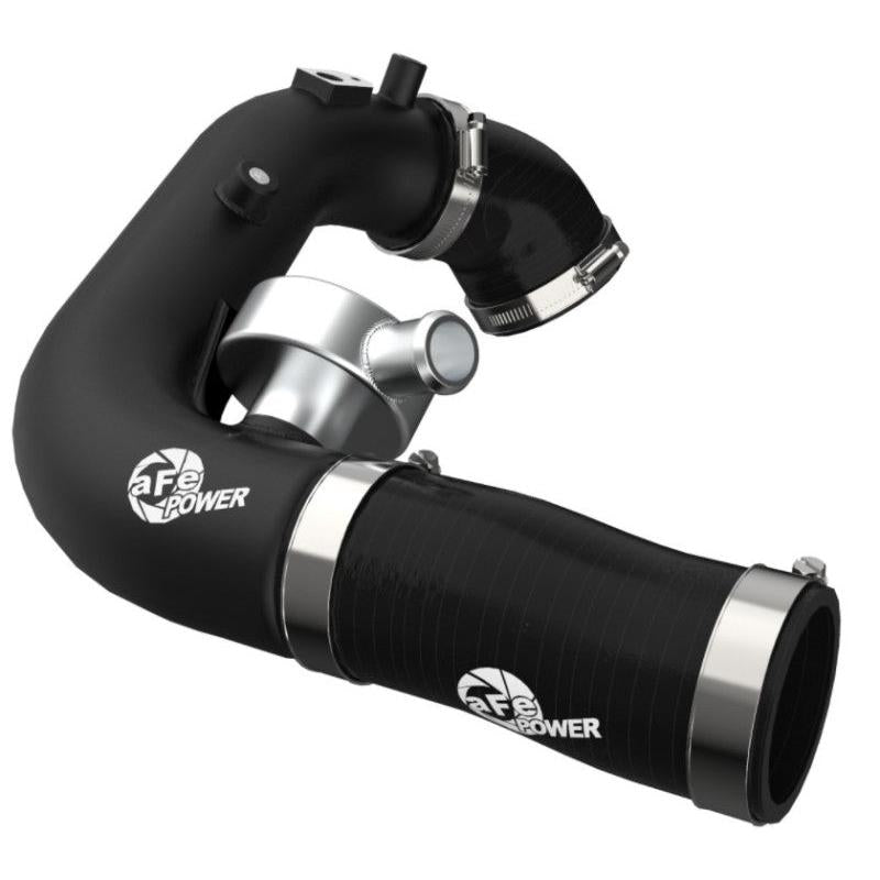 aFe BladeRunner 2 1/2in Intercooler Hot Side Charge Pipe 18-21 Jeep Wrangler JL L4-2.0L (t) - Black-SR1 Performance