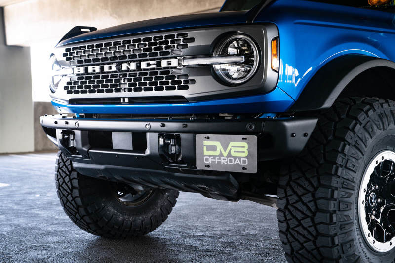 DV8 Offroad Ford Bronco Side Front License Plate Relocation Bracket - Part LPBR-02