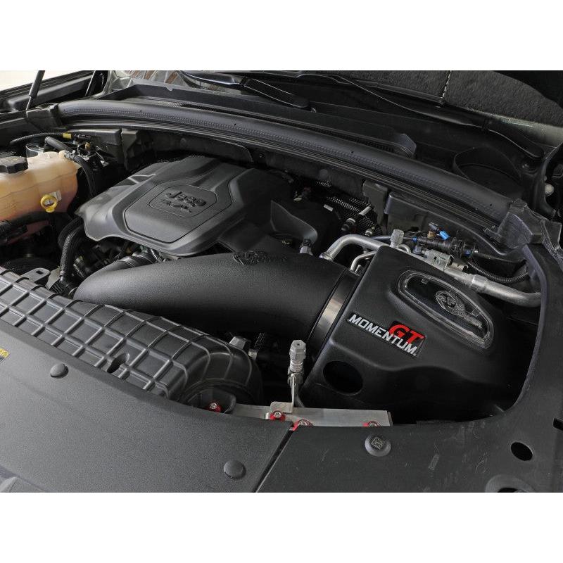 aFe 21-22 Jeep Grand Cherokee L (WL) HEMI V8 5.7L Momentum GT Cold Air Intake System w/Pro 5R Filter-SR1 Performance
