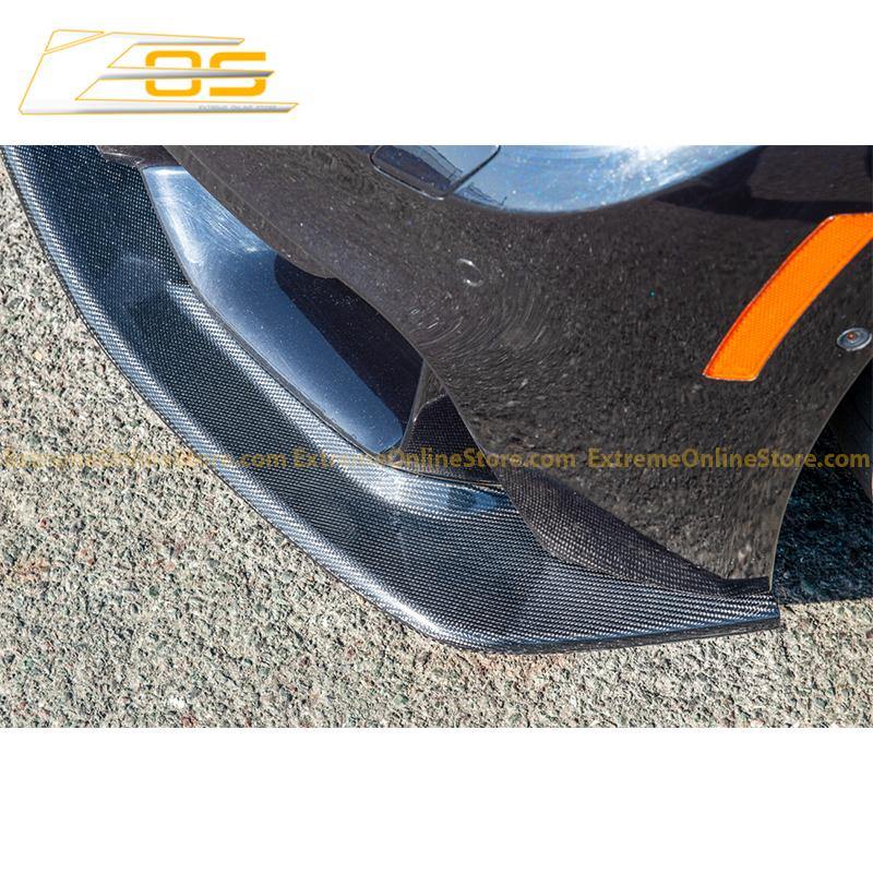 15-Up BMW F82 M4 Carbon Fiber Front Splitter Lip - Extreme Online Store