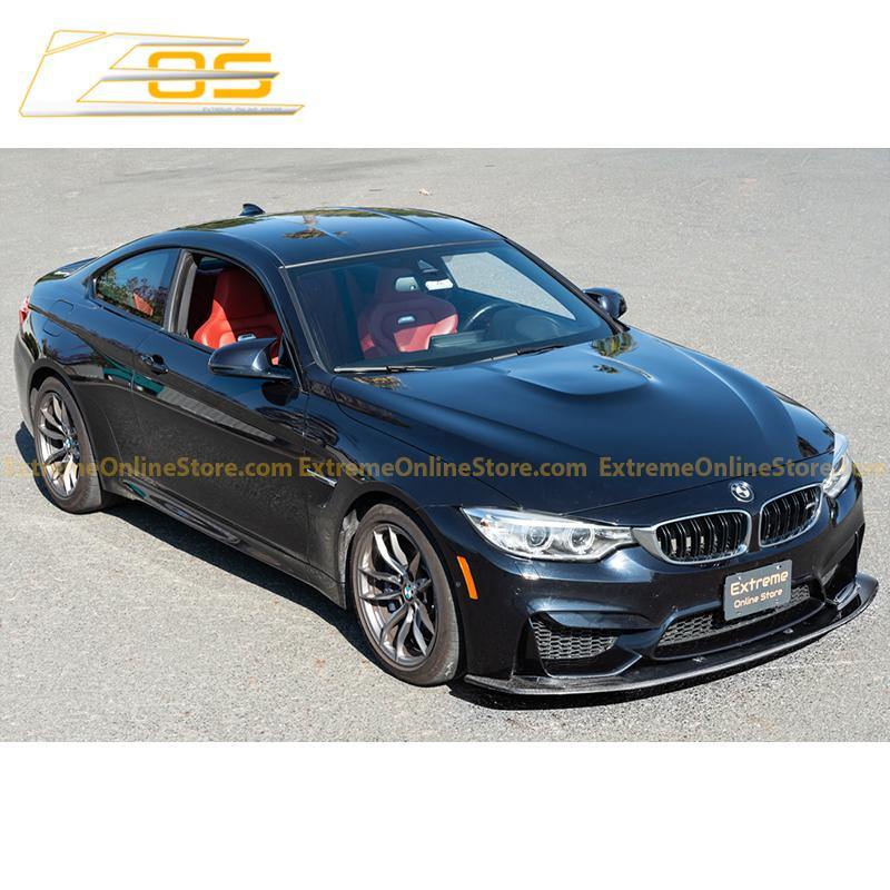 15-Up BMW F82 M4 Carbon Fiber Front Splitter Lip - Extreme Online Store