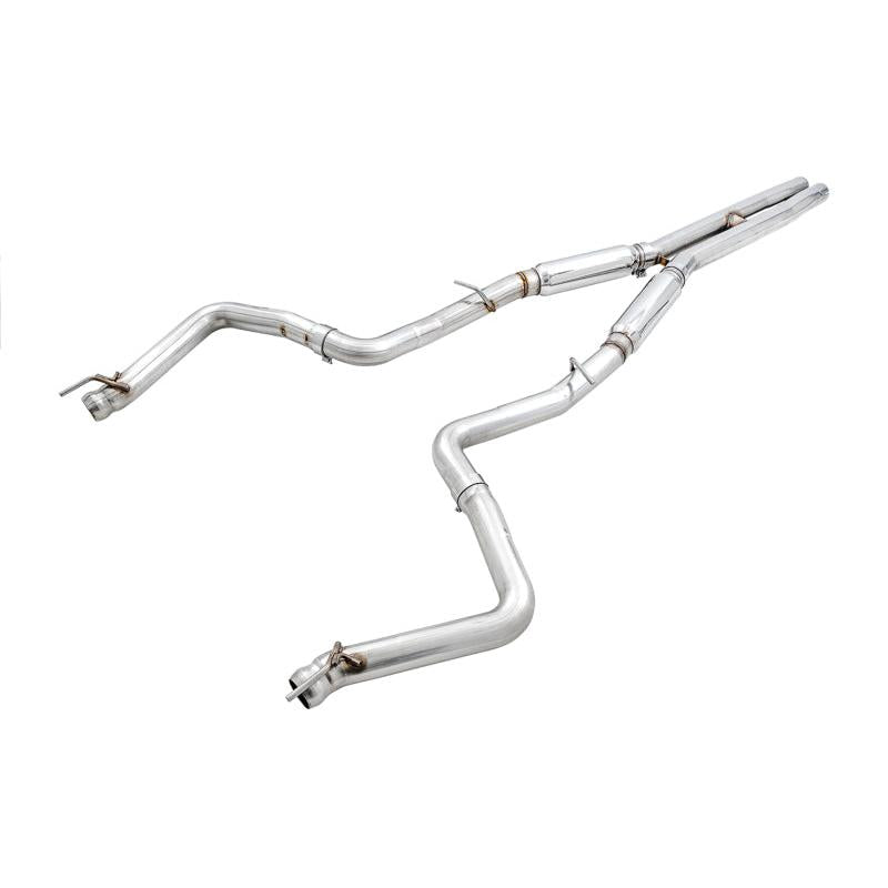 AWE Tuning 2017+ Dodge Challenger 5.7L Track Edition Exhaust - Chrome Silver Quad Tips-SR1 Performance