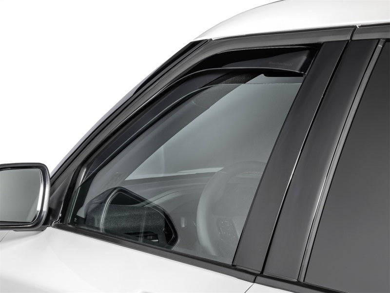 WeatherTech 20-25 Ford Explorer Front Side Window Deflectors - Dark Tint