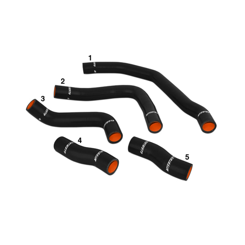 Mishimoto 90-99 Toyota MR2 Turbo Black Silicone Hose Kit-SR1 Performance
