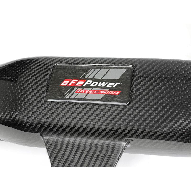aFe Track Series Carbon Fiber Intake w/Pro 5R Filter BMW M2 (F87) 16-18 L6-3.0L (t) N55-SR1 Performance