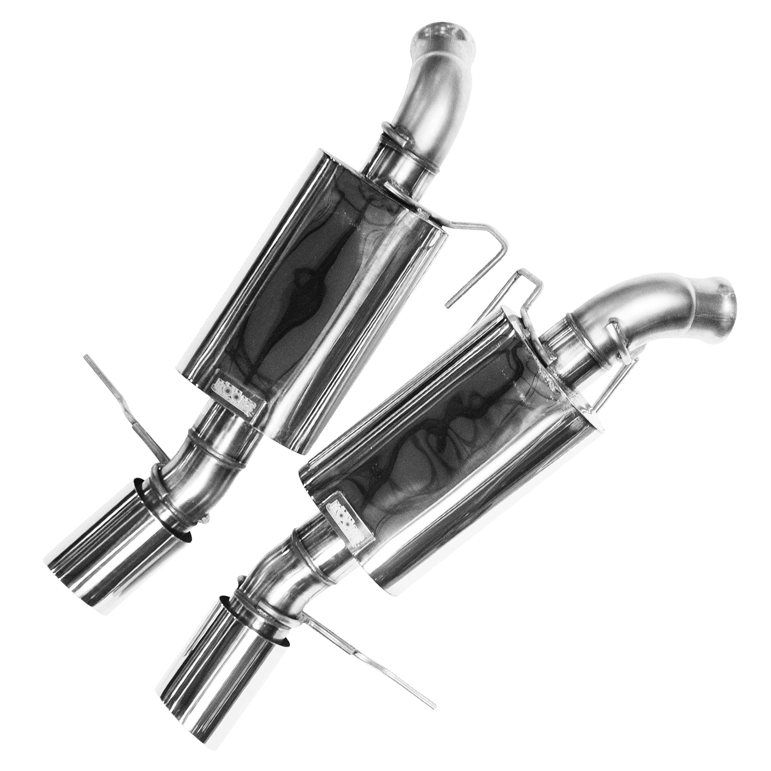 3" Axle-Back. 2011-2014 Mustang GT/2011-2012 GT500 (Connnects to OEM)