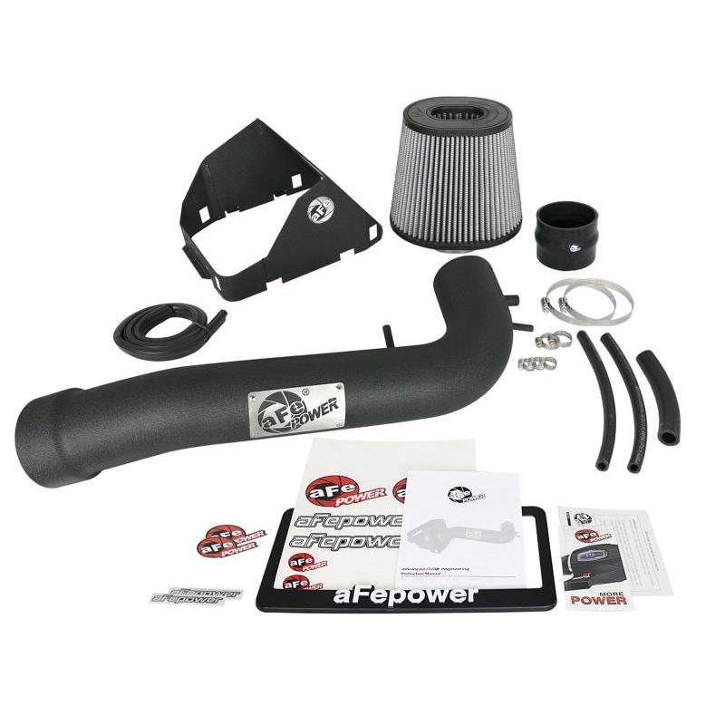 aFe Magnum FORCE Stage-2 Pro DRY S Cold Air Intake System 2017 Ford Superduty V8 6.2L-SR1 Performance