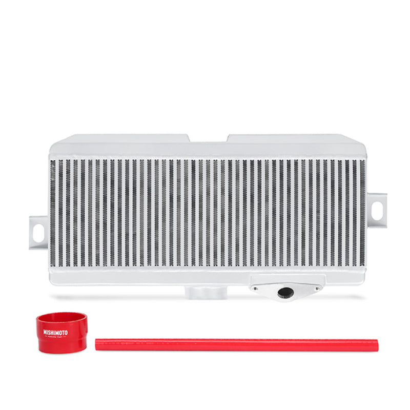 Mishimoto Subaru 08-15 WRX STi Top-Mount Intercooler Kit - Powder Coated Silver & Red Hoses-SR1 Performance
