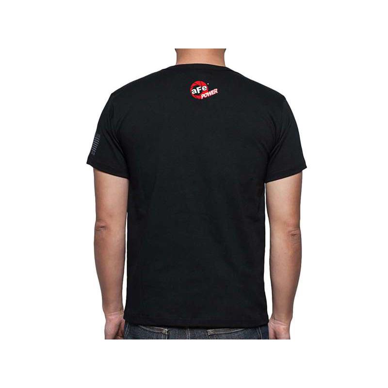 aFe Sway-A-Way Short Sleeve T-Shirt Black XL-SR1 Performance