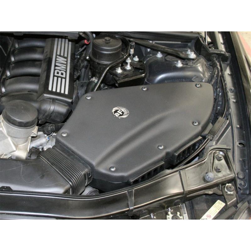 aFe MagnumForce Stage 2 Si Intake System Pro 5 R Black 06-12 BMW 3 Series E9x L6 3.0L Non-Turbo-SR1 Performance
