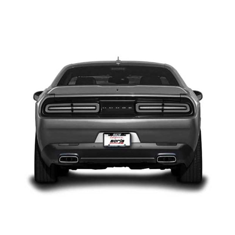 Borla 15-16 Dodge Challenger R/T 5.7L Dual Rectangle Angle Cut Dual Split Rear Exit S-Type Exhaust-SR1 Performance