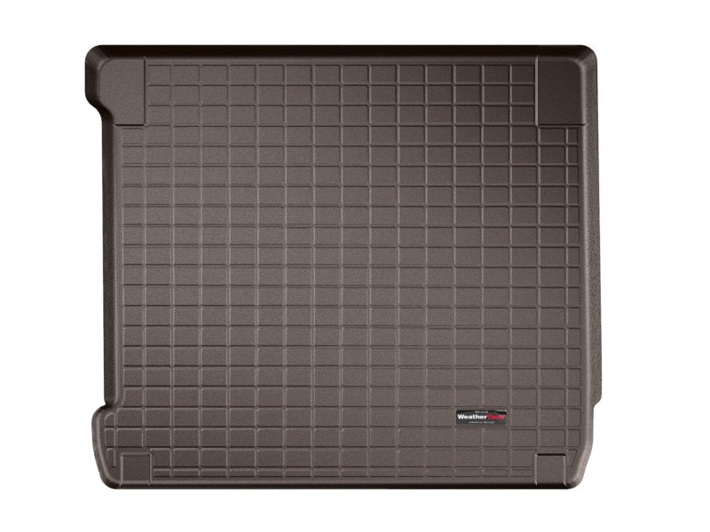 WeatherTech 17-20 Land Rover / Range Rover Discovery Cargo Liner in Cocoa - Full Trunk Protection with Bumper Protector Option