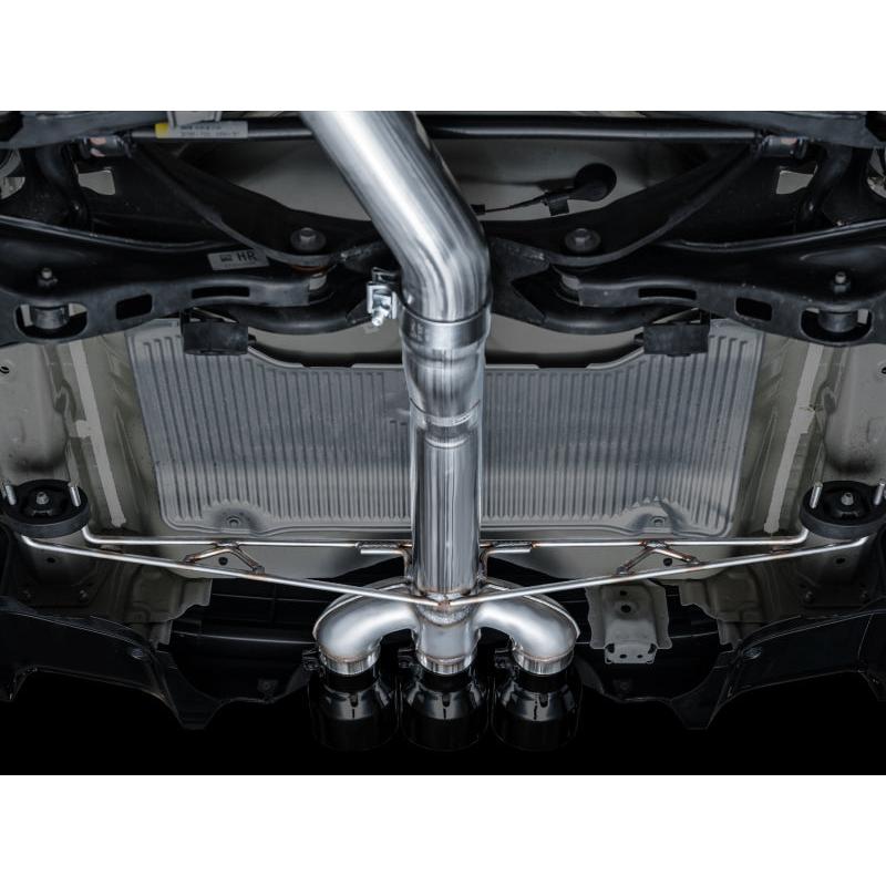 AWE Tuning 2024 Acura Integra Type S DE5 FWD Track Edition Exhaust w/ Triple Diamond Black Tips-SR1 Performance