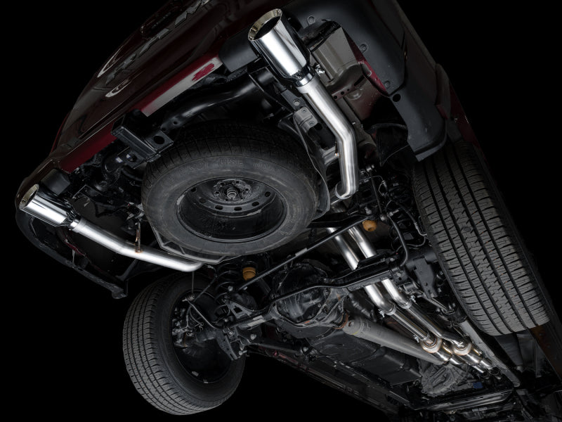 AWE Tuning 0FG Catback Touring Exhaust for 2025+ RAM 1500 3.0TT with Chrome Silver Tips