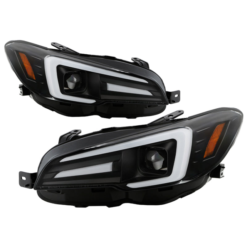 Spyder Subaru Impreza WRX 15-20 LED High-Power LED Headlights-Black PRO-YD-SWRX15LEDAP-SBSEQ-BK-SR1 Performance