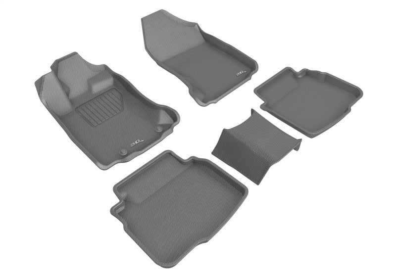 3D MAXpider 20-21 Subaru Legacy/Outback Kagu 1st Row Floormat - Gray-SR1 Performance