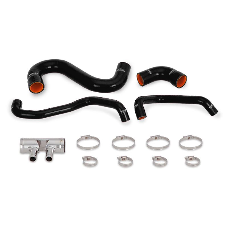 Mishimoto 2015+ Ford Mustang GT Silicone Lower Radiator Hose - Black-SR1 Performance