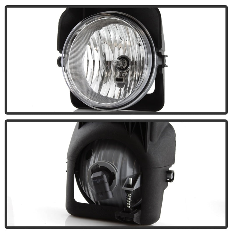 Spyder GMC Sierra 1500/2500 03-06/Sierra 1500HD/2500HD 03-06 OEM Fog Lightswo/switch Clear FL-GS03-C-SR1 Performance