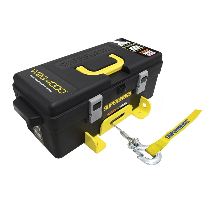 Superwinch 4000 LBS 12V DC 3/16in x 50ft Steel Rope Winch2Go Steel Rope-SR1 Performance
