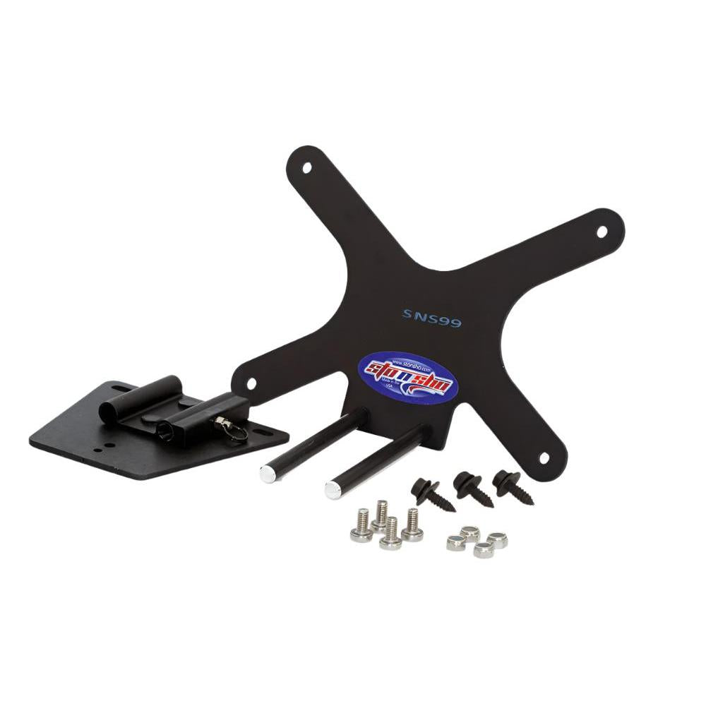 17-20 Jaguar F-Pace Base License Plate Frame Bracket-SR1 Performance